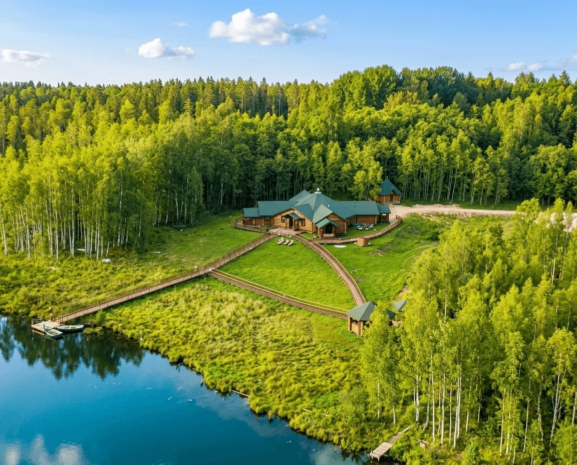 Изба на дальней заимке